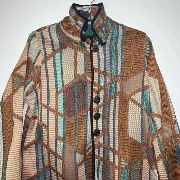 I-Reversibles Ruched Collar Jacket - Picture 13 of 13